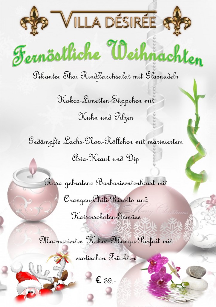 Fernöstliche Weihnachten