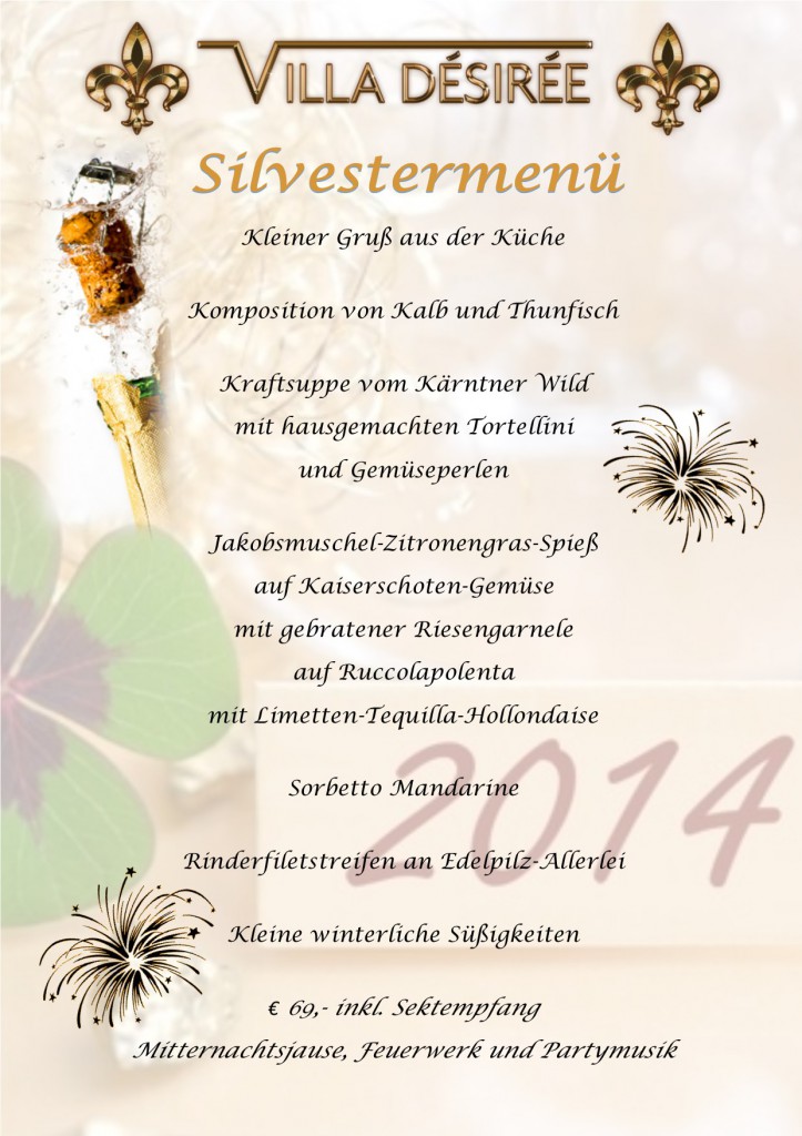 Silvestermenü